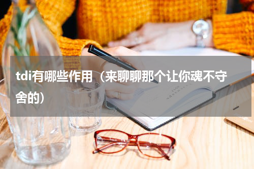 tdi有哪些作用（来聊聊那个让你魂不守舍的）