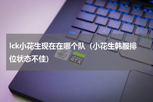 lck小花生现在在哪个队（小花生韩服排位状态不佳）