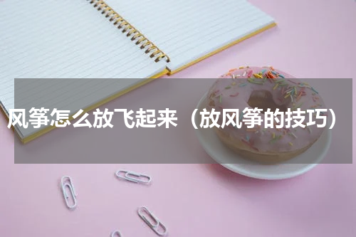 风筝怎么放飞起来（放风筝的技巧）