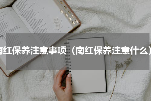 南红保养注意事项（南红保养注意什么）