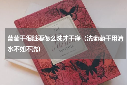 葡萄干很脏要怎么洗才干净（洗葡萄干用清水不如不洗）