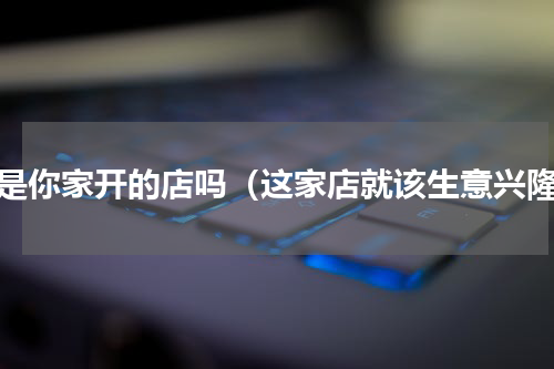 这是你家开的店吗（这家店就该生意兴隆）