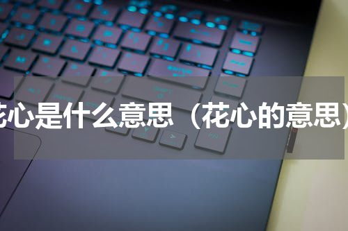 花心是什么意思（花心的意思）