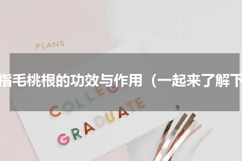 五指毛桃根的功效与作用（一起来了解下）