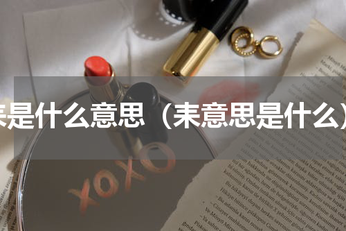 耒是什么意思（耒意思是什么）