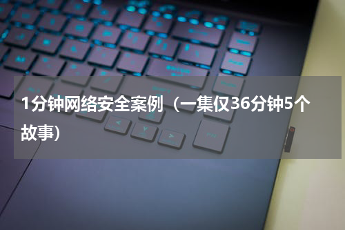 1分钟网络安全案例（一集仅36分钟5个故事）