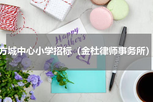 方城中心小学招标（金杜律师事务所）