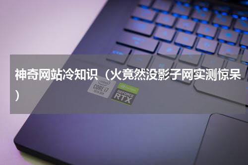 神奇网站冷知识（火竟然没影子网实测惊呆）