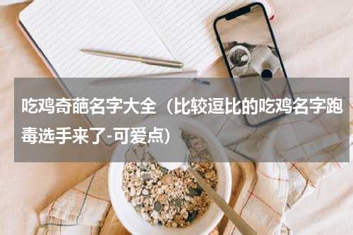 吃鸡奇葩名字大全（比较逗比的吃鸡名字跑毒选手来了-可爱点）
