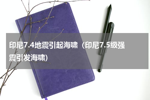 印尼7.4地震引起海啸（印尼7.5级强震引发海啸）