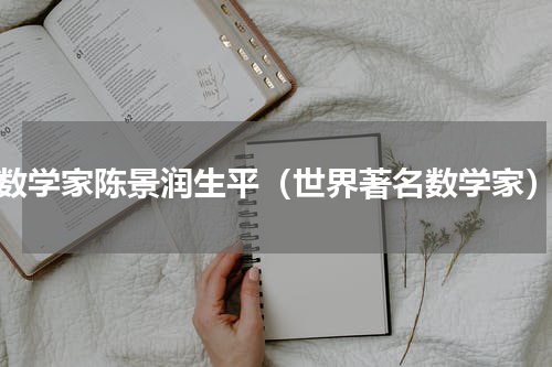 数学家陈景润生平（世界著名数学家）