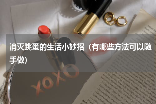 消灭跳蚤的生活小妙招（有哪些方法可以随手做）