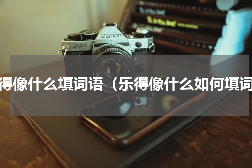 乐得像什么填词语（乐得像什么如何填词）