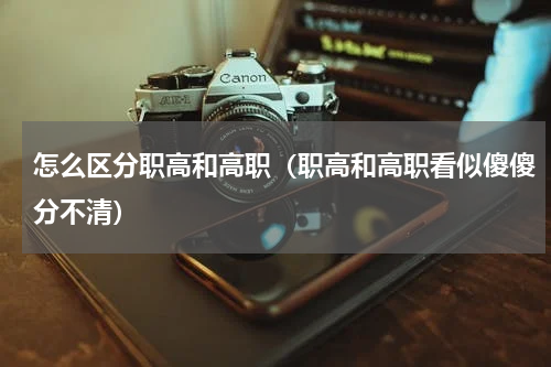 怎么区分职高和高职（职高和高职看似傻傻分不清）