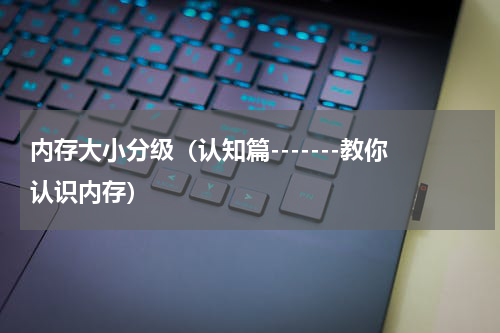 内存大小分级（认知篇-------教你认识内存）