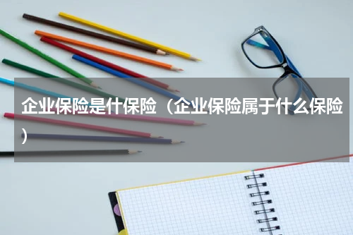 企业保险是什保险（企业保险属于什么保险）