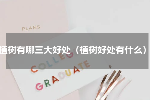 植树有哪三大好处（植树好处有什么）