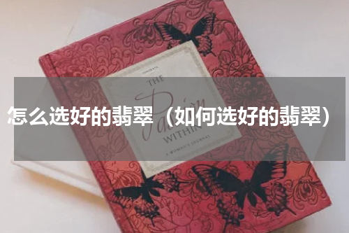 怎么选好的翡翠（如何选好的翡翠）