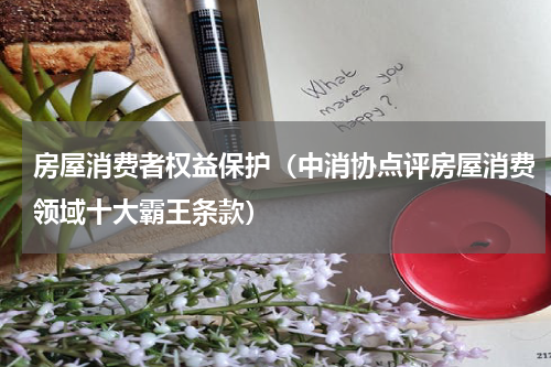 房屋消费者权益保护（中消协点评房屋消费领域十大霸王条款）