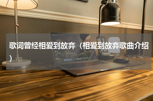 歌词曾经相爱到放弃（相爱到放弃歌曲介绍）
