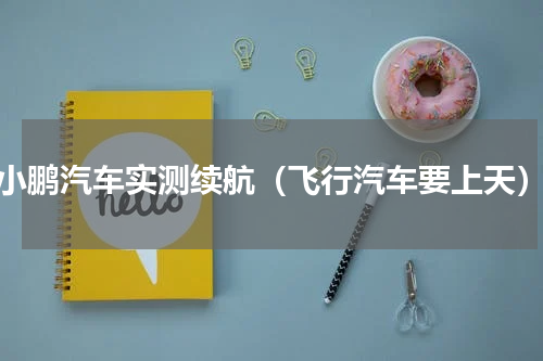 小鹏汽车实测续航（飞行汽车要上天）