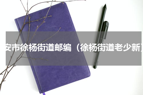 淮安市徐杨街道邮编（徐杨街道老少新）