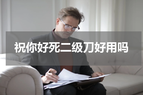 祝你好死二级刀好用吗