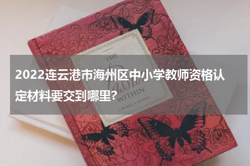 2022连云港市海州区中小学教师资格认定材料要交到哪里?