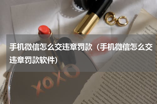手机微信怎么交违章罚款（手机微信怎么交违章罚款软件）
