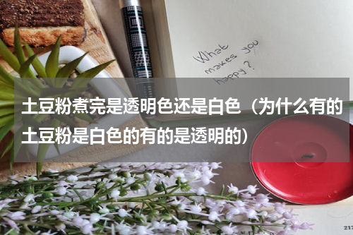 土豆粉煮完是透明色还是白色（为什么有的土豆粉是白色的有的是透明的）