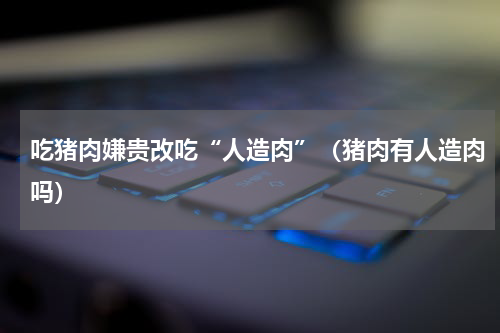 吃猪肉嫌贵改吃“人造肉”（猪肉有人造肉吗）