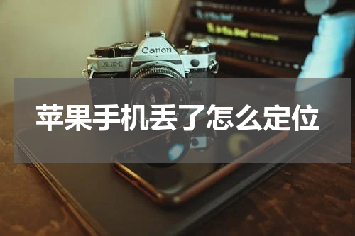 苹果手机丢了怎么定位