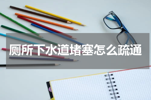 厕所下水道堵塞怎么疏通