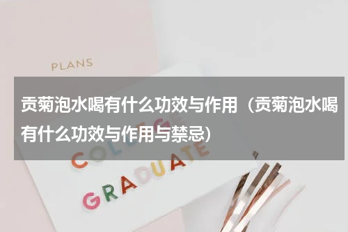 贡菊泡水喝有什么功效与作用（贡菊泡水喝有什么功效与作用与禁忌）