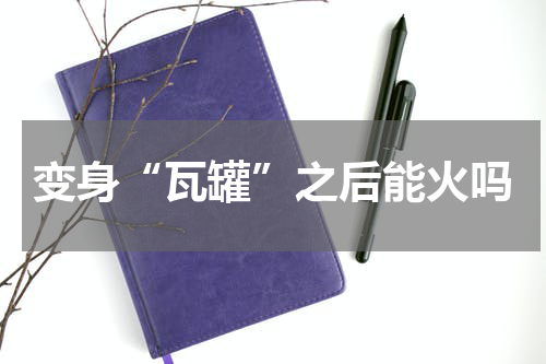 变身“瓦罐”之后能火吗