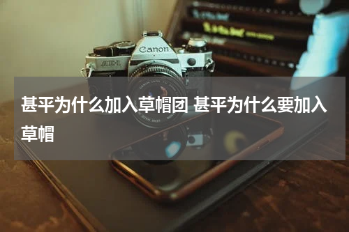 甚平为什么加入草帽团 甚平为什么要加入草帽