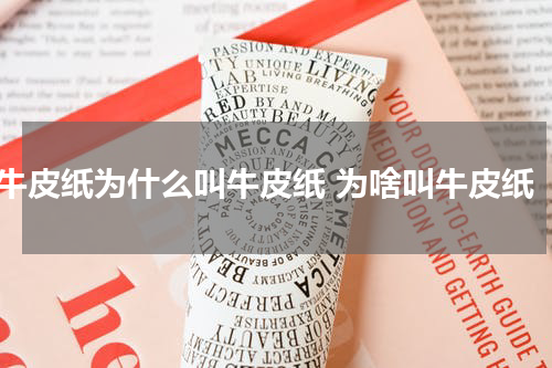 牛皮纸为什么叫牛皮纸 为啥叫牛皮纸