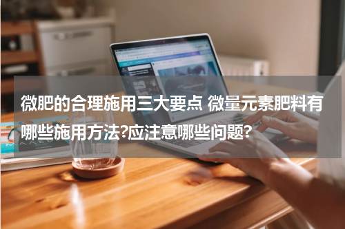 微肥的合理施用三大要点 微量元素肥料有哪些施用方法?应注意哪些问题?