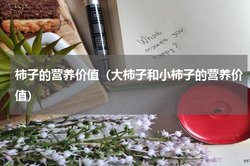 柿子的营养价值（大柿子和小柿子的营养价值）