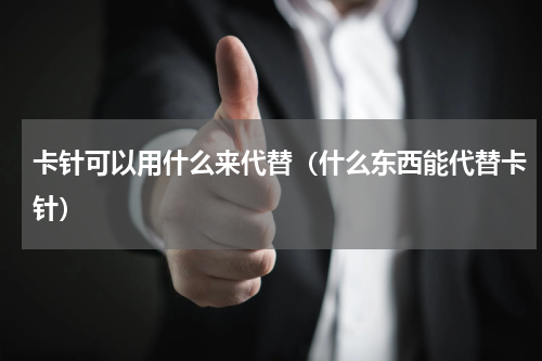 卡针可以用什么来代替（什么东西能代替卡针）