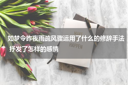 如梦令昨夜雨疏风骤运用了什么的修辞手法 抒发了怎样的感情
