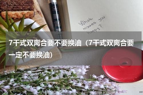 7干式双离合要不要换油（7干式双离合要一定不要换油）