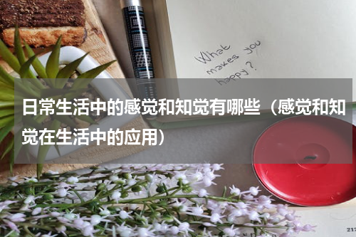 日常生活中的感觉和知觉有哪些（感觉和知觉在生活中的应用）
