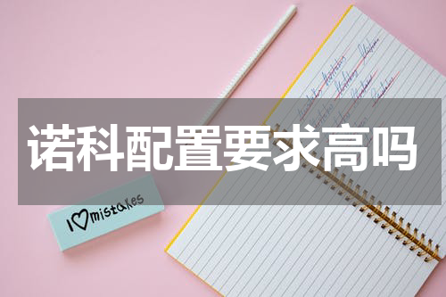 诺科配置要求高吗