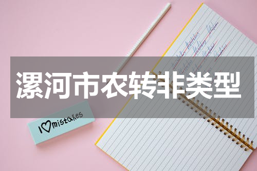 漯河市农转非类型