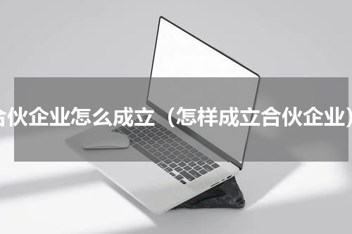合伙企业怎么成立（怎样成立合伙企业）