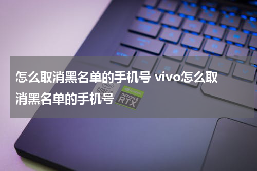 怎么取消黑名单的手机号 vivo怎么取消黑名单的手机号