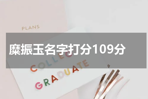 糜振玉名字打分109分
