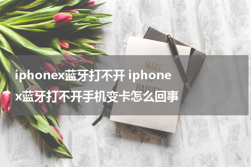 iphonex蓝牙打不开 iphonex蓝牙打不开手机变卡怎么回事