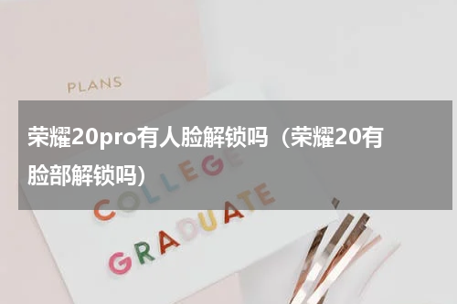 荣耀20pro有人脸解锁吗（荣耀20有脸部解锁吗）